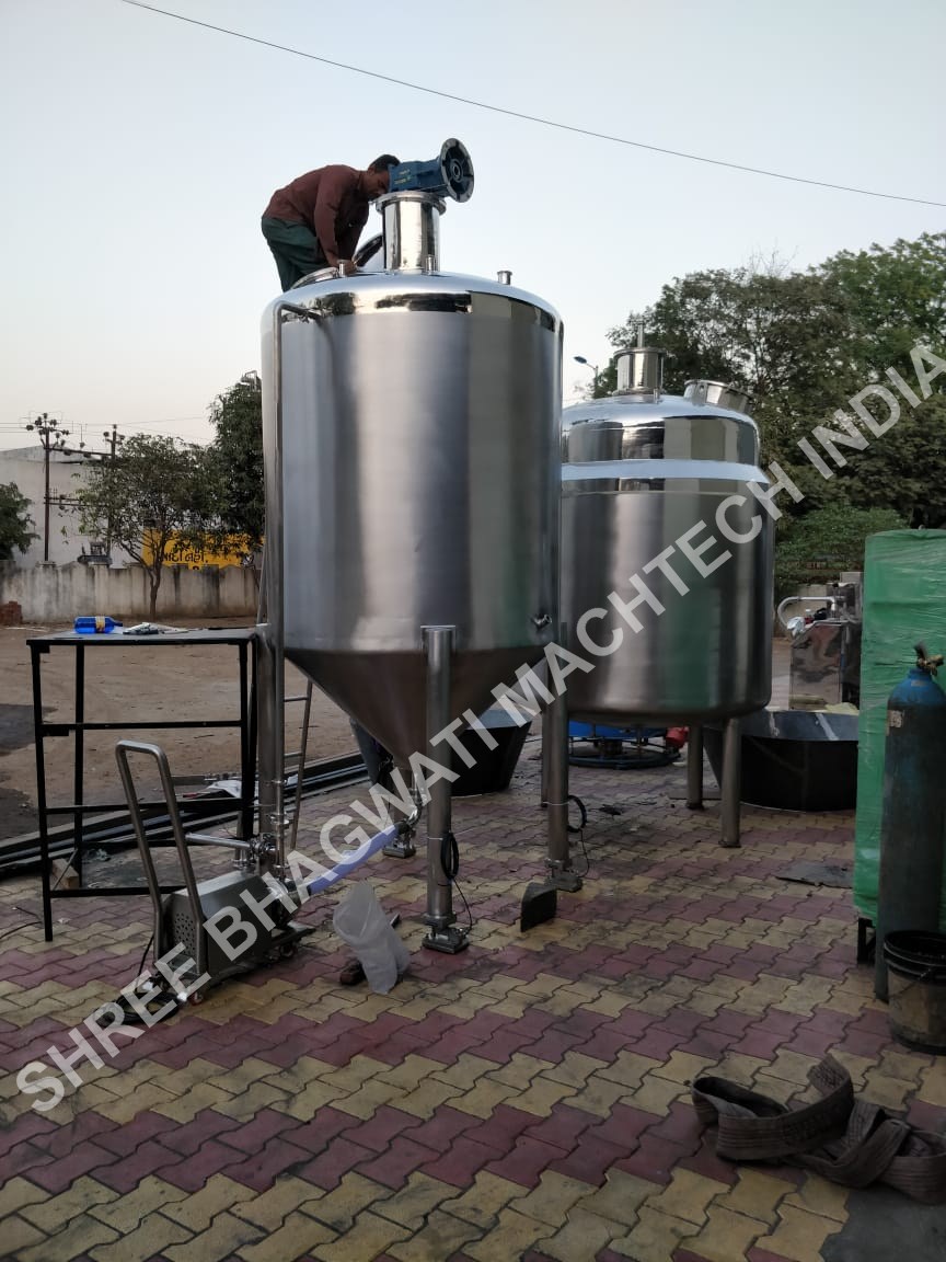 stainless steel agitator vessels for the chemicals, pharmaceutical, plastics, dye, paint, food,