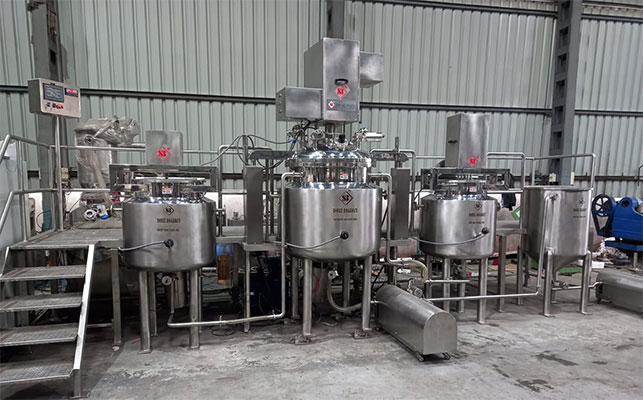Ointment Cream Manufacturing Plant