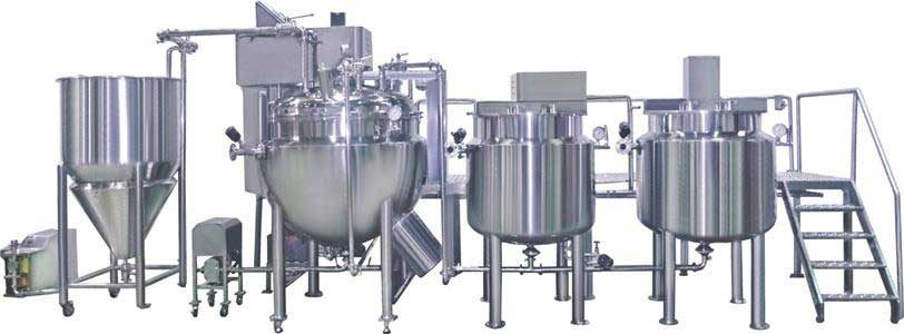Ointment/ Cream/ Tooth Paste Manufacturing Plant - 500 L