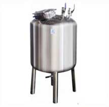 Plain Vertical Storage Tank with welded top disc